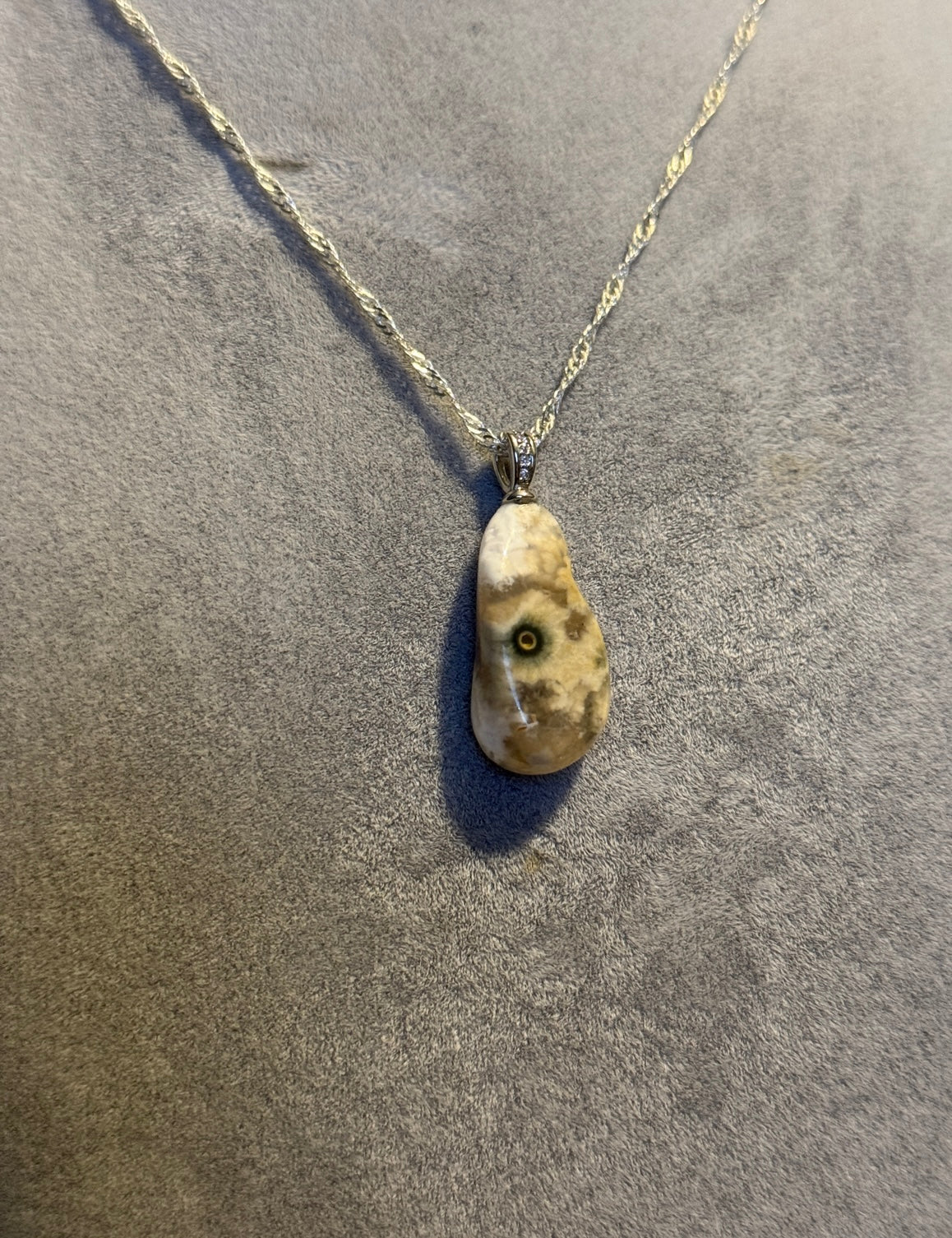 Ozean Jaspis Anhänger