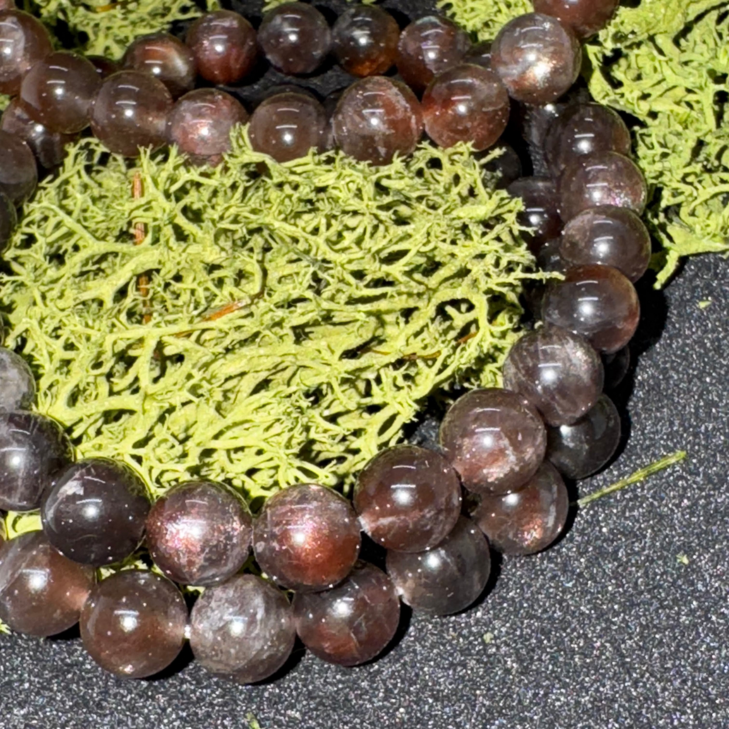 Schwarzer Sonnenstein Armbänder