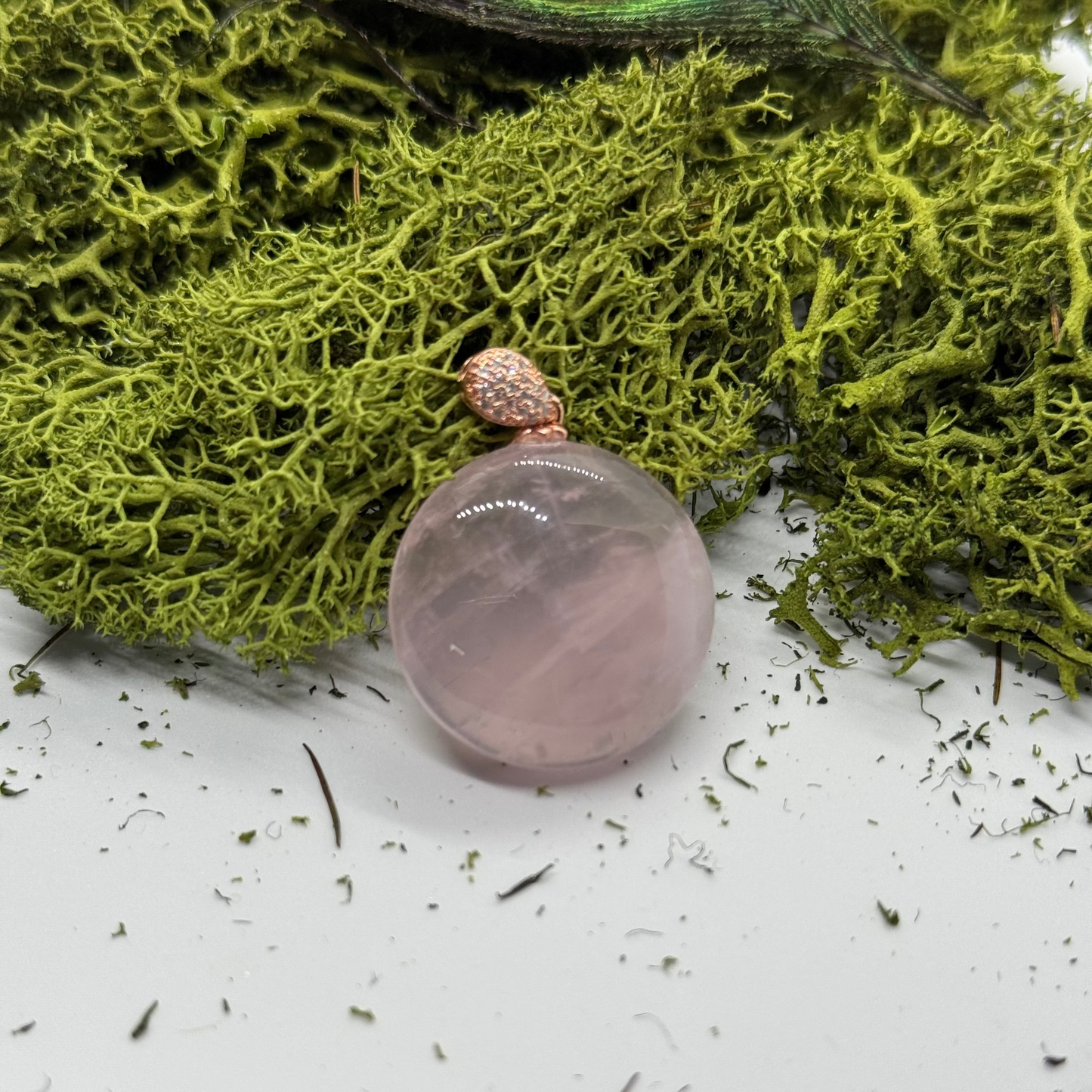 Rosenquarz Anhänger