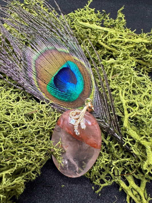 Feuerquarz Anhänger