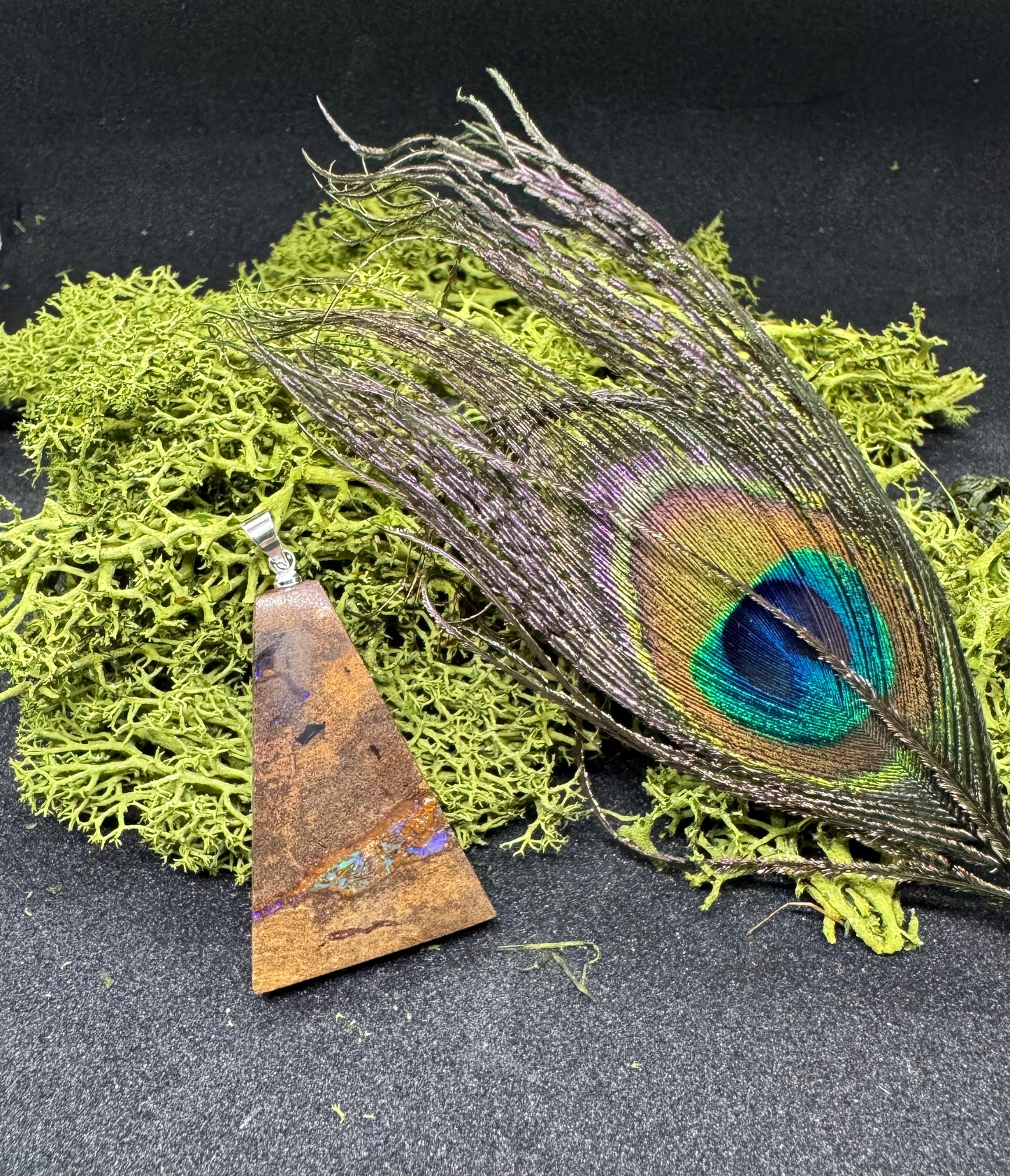 Boulder Opal Anhänger