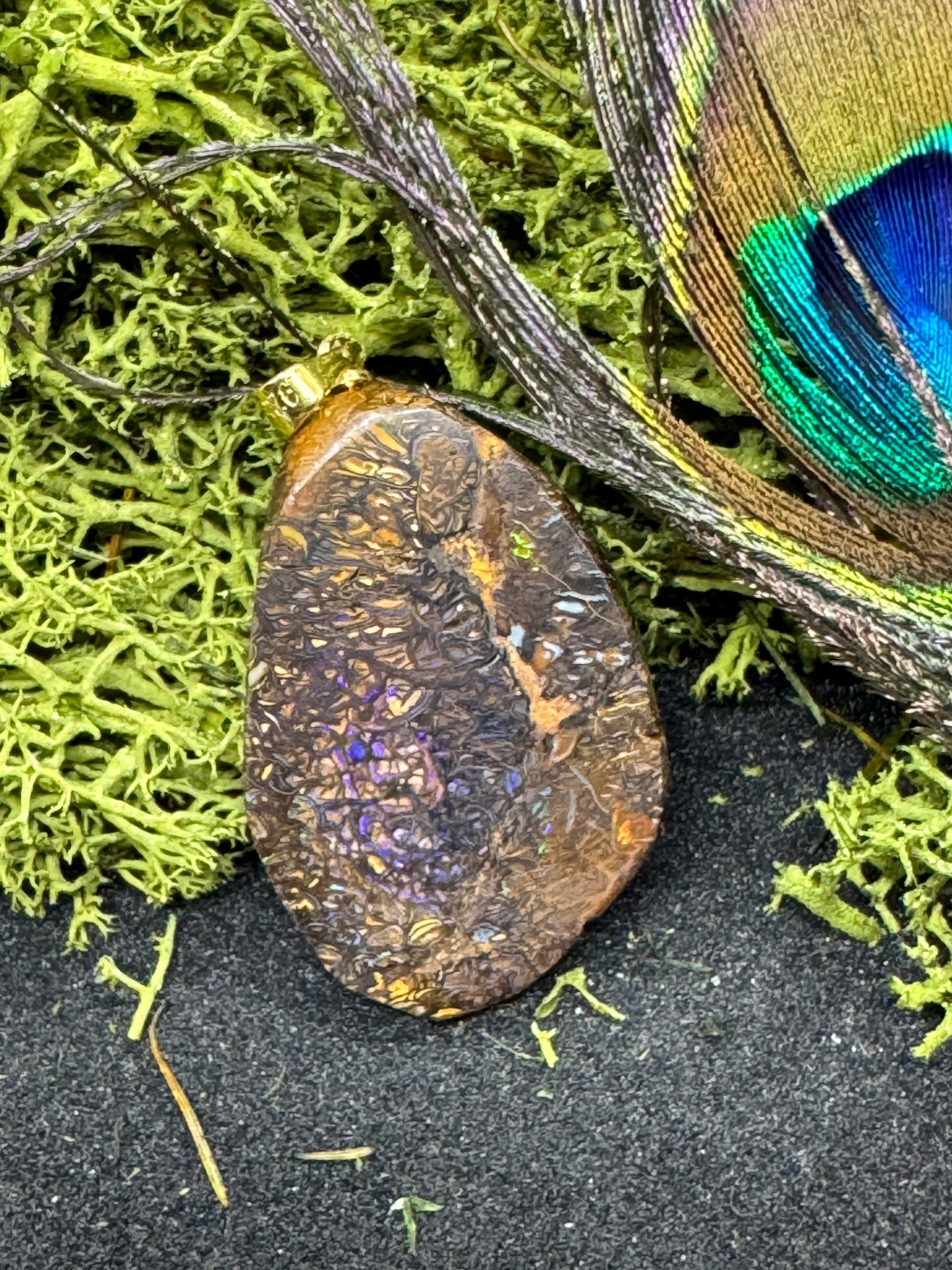 Boulder Opal Anhänger